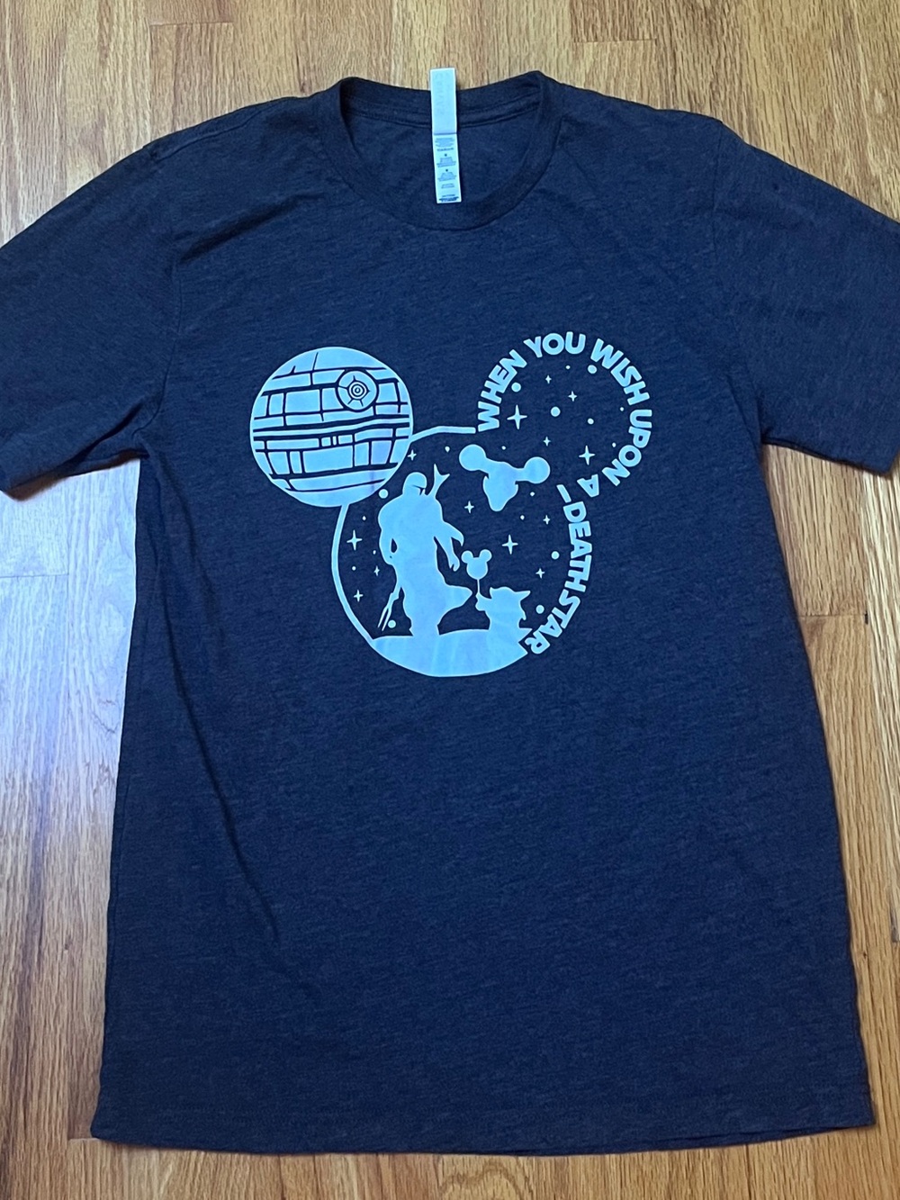Disney Mickey Star Wars Deathstar mashup Graphic shirt